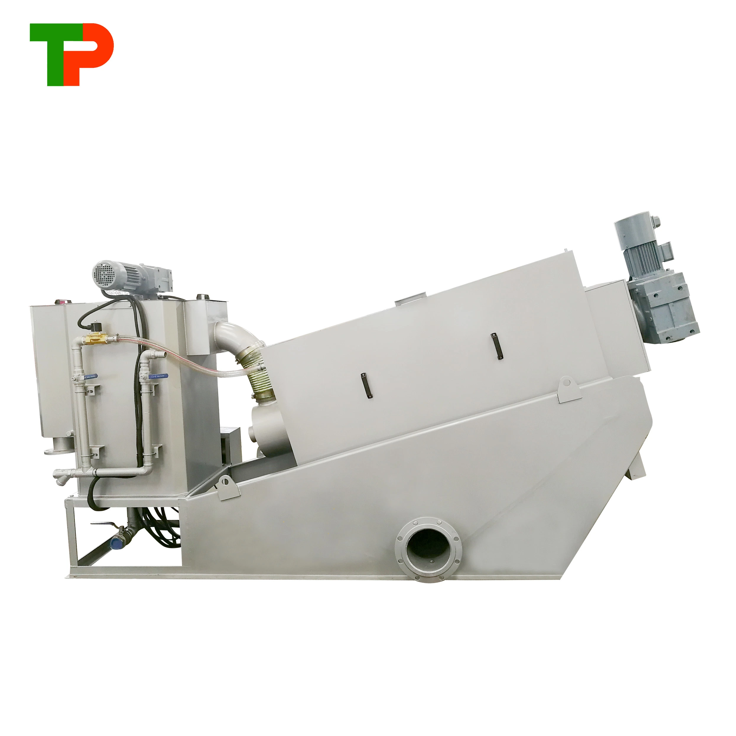 Screw Press Sludge Dehydrator Waste Oil Recovery Paper Making