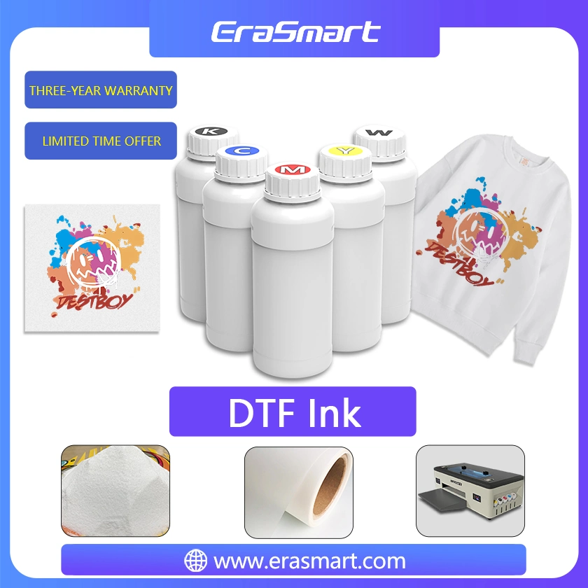 Heat Transfer Pet Film Dtf Ink Dtf Textile Pigment Ink for L1800 R1390 L805 Dx5 Printer