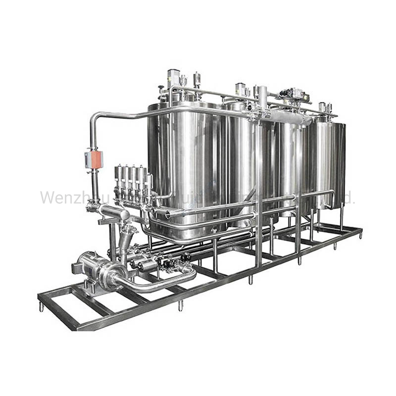 Mobile tragbare CIP-Plant Skid Tankstation sauber an Ort und Stelle System Tank Reinigungsmaschine CIP-Reinigungssystem