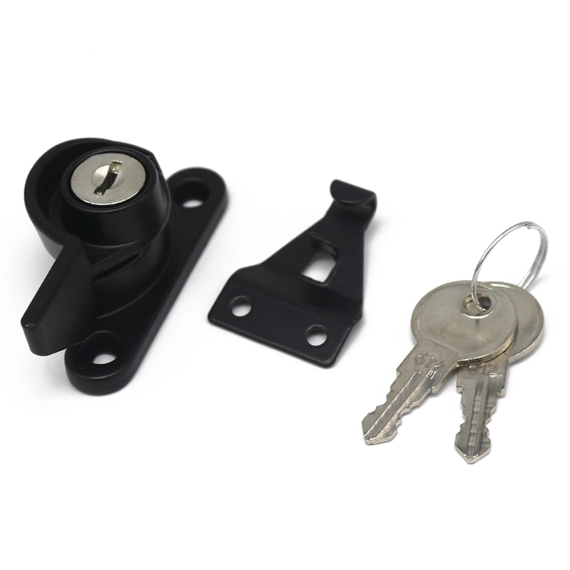 Factory Safety Zinc Alloy Window Latch Crescent Lock with Key