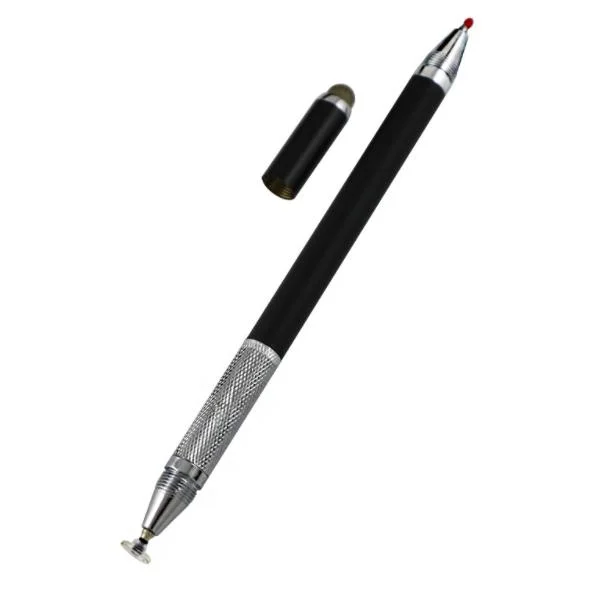 Custom Handy Touchscreen Stylus Tuch Kopf Transparent Disc Stift Flachzeichnung Stift 3-in-1 Stylus