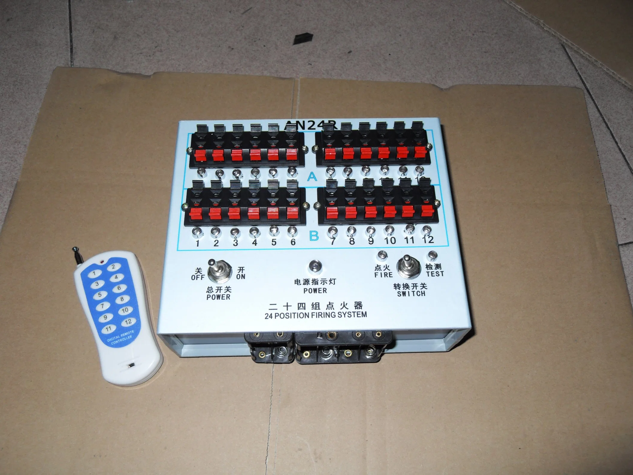 An24r Wholesale/Supplier 24 Cue Fireworks Wireless Firing System Pyrotechnics Remote Controller