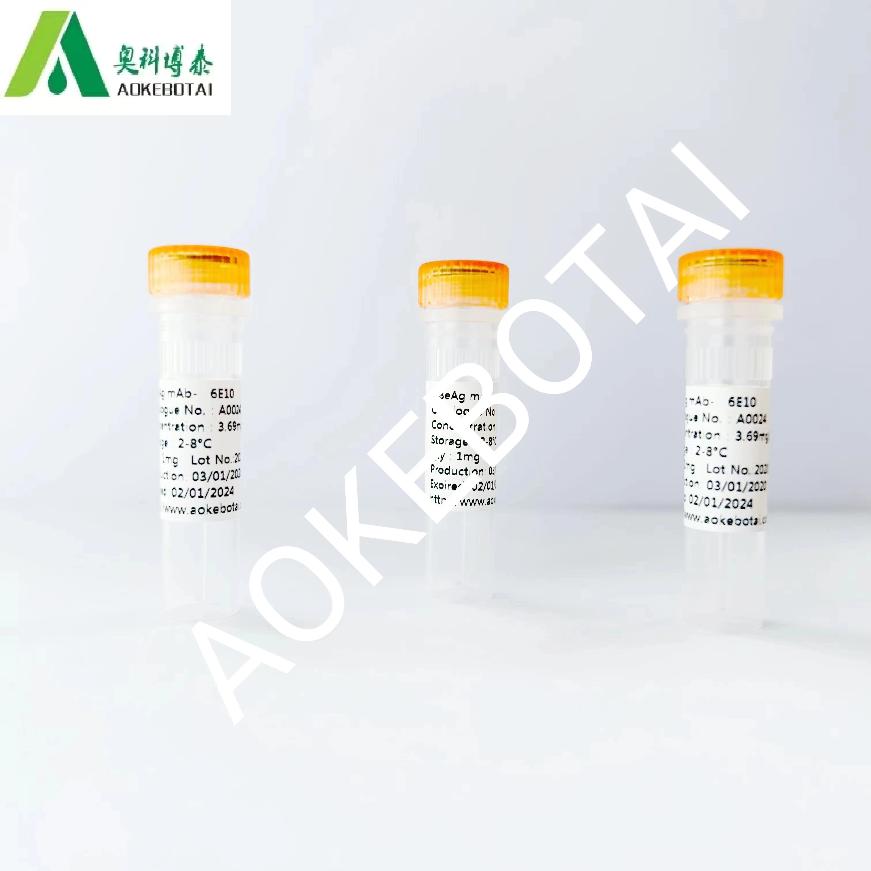 التشخيص أفضل مجموعات ثنائية HBeAg MAB Antigen Antibody Free Sample