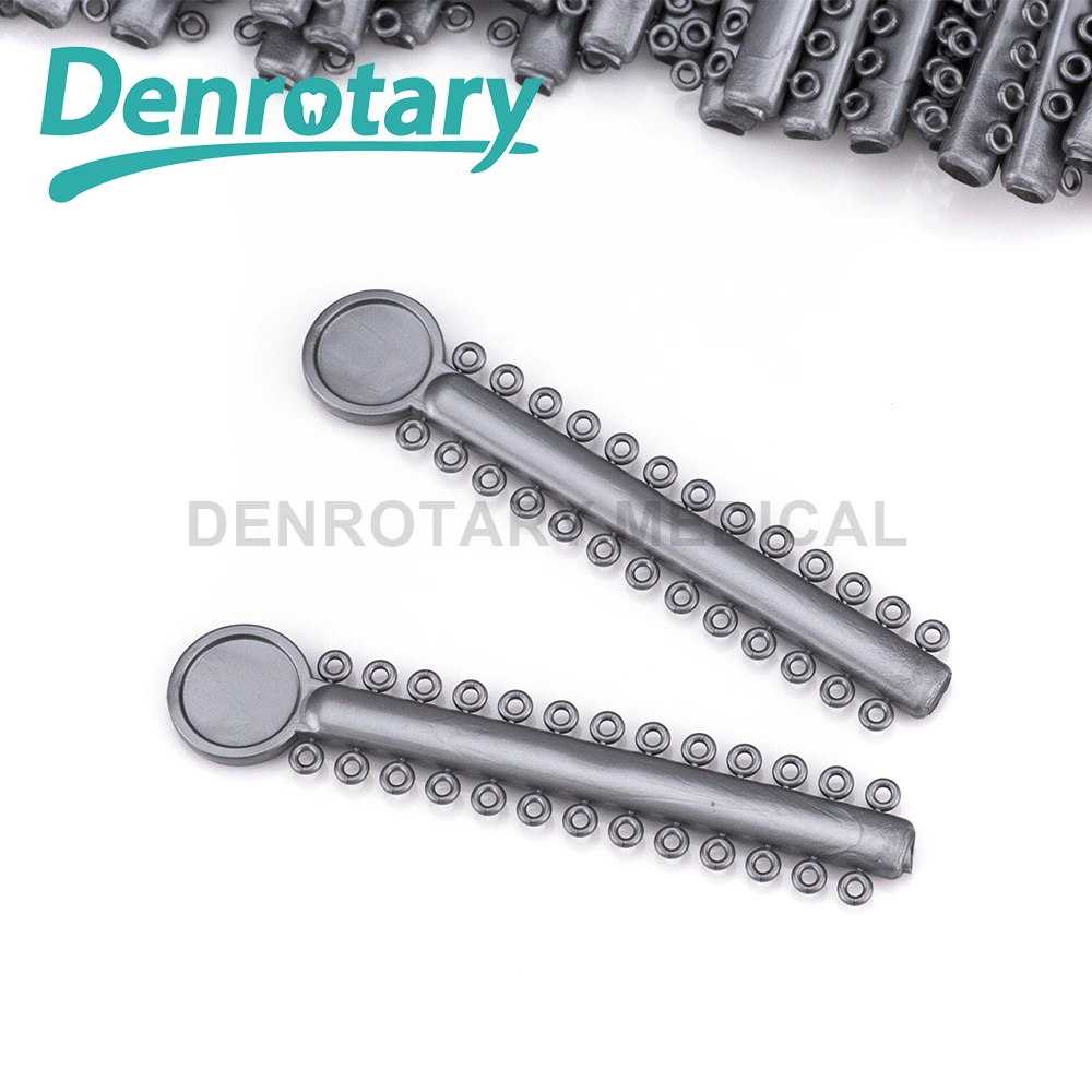 Tirante de ligadura orto Accessoriesorthodontic Medicina dentária de retenção de ligadura Cartoon Elastomerics