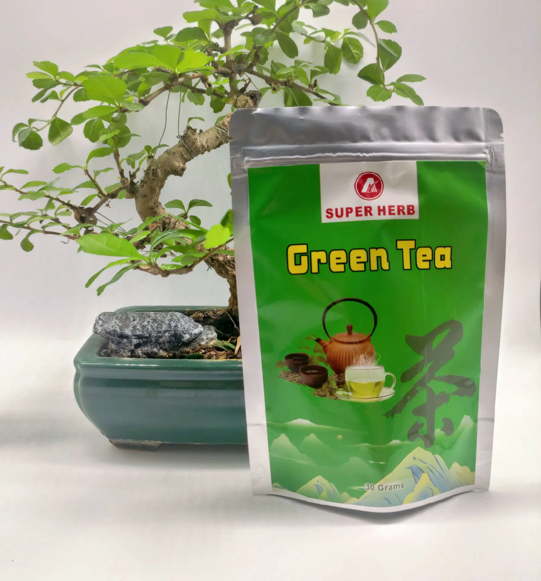 China Herbal Tea Etiquetas personalizables para té Verde de alta calidad