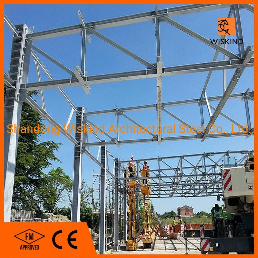 Chinese Manufacture Low Cost Steel Structure for Warehouse/Workshop/Garage/Office Building