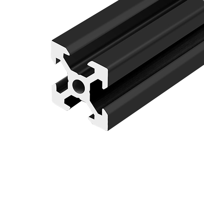 National Standard Industrial Aluminum Alloy Profile 4080 Sandblasted Black Color for Construction