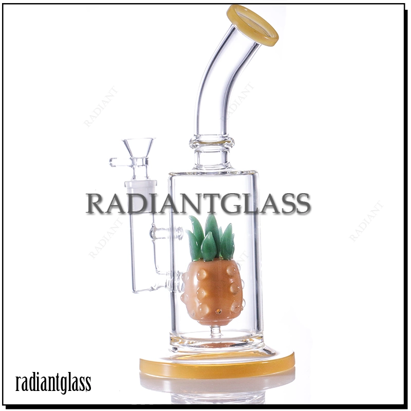 Factory Wholesale/Supplier Percolator Glass Pineapple Smoking Pipe Hookah Crack Pipes