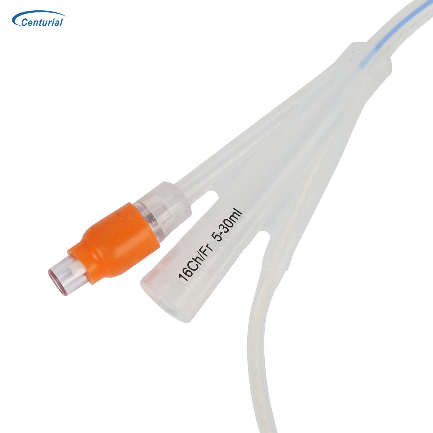 High Accuracy 100% Silicon Foley Catheter with Temperature Probe