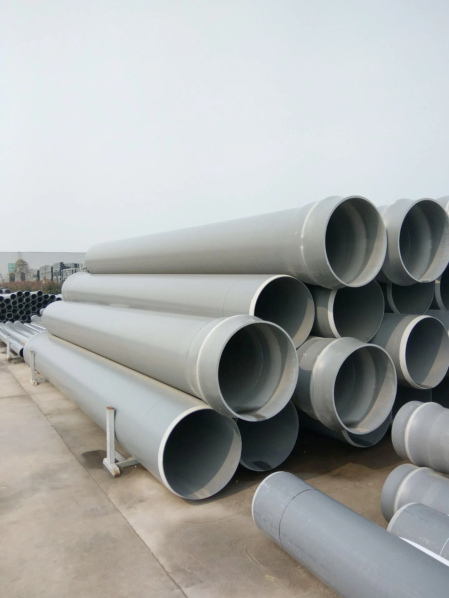 DN355mm Plastic Grey Color Tube PVC UPVC MPVC Pipe for Coupling/Water Supply/Cable/Fishing Cages/Agriculture Irrigation/Garden Irrigation