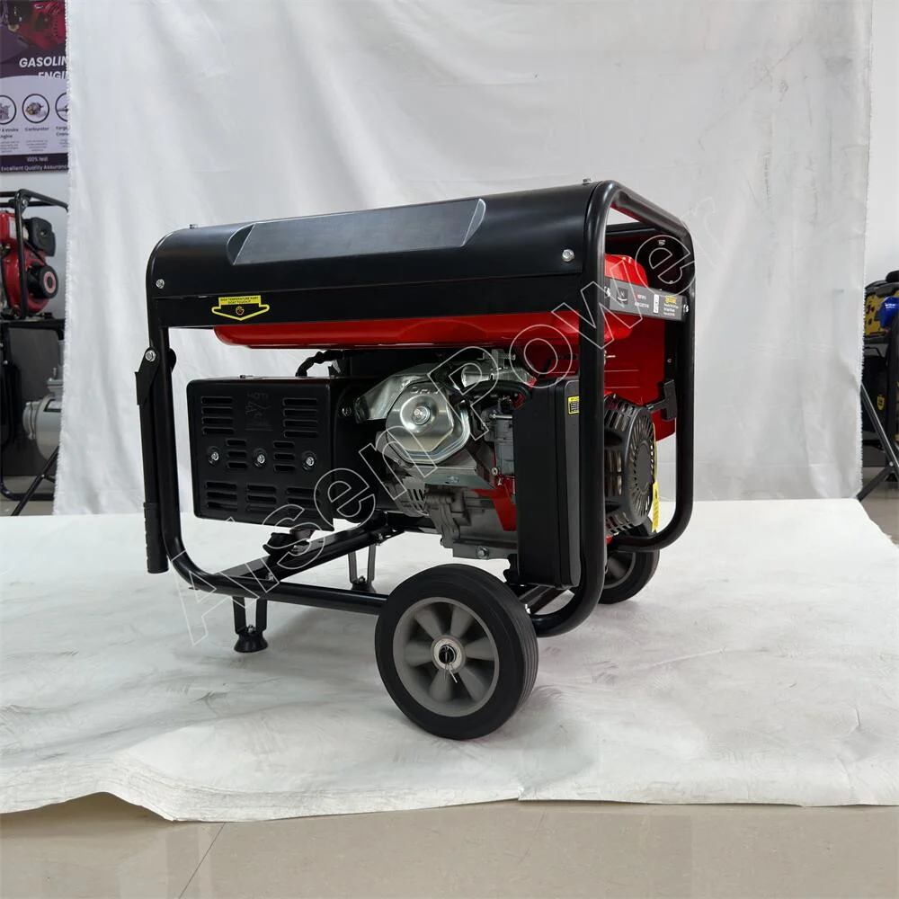 4kw Portable Gasoline Generator Set for Camping and Travel