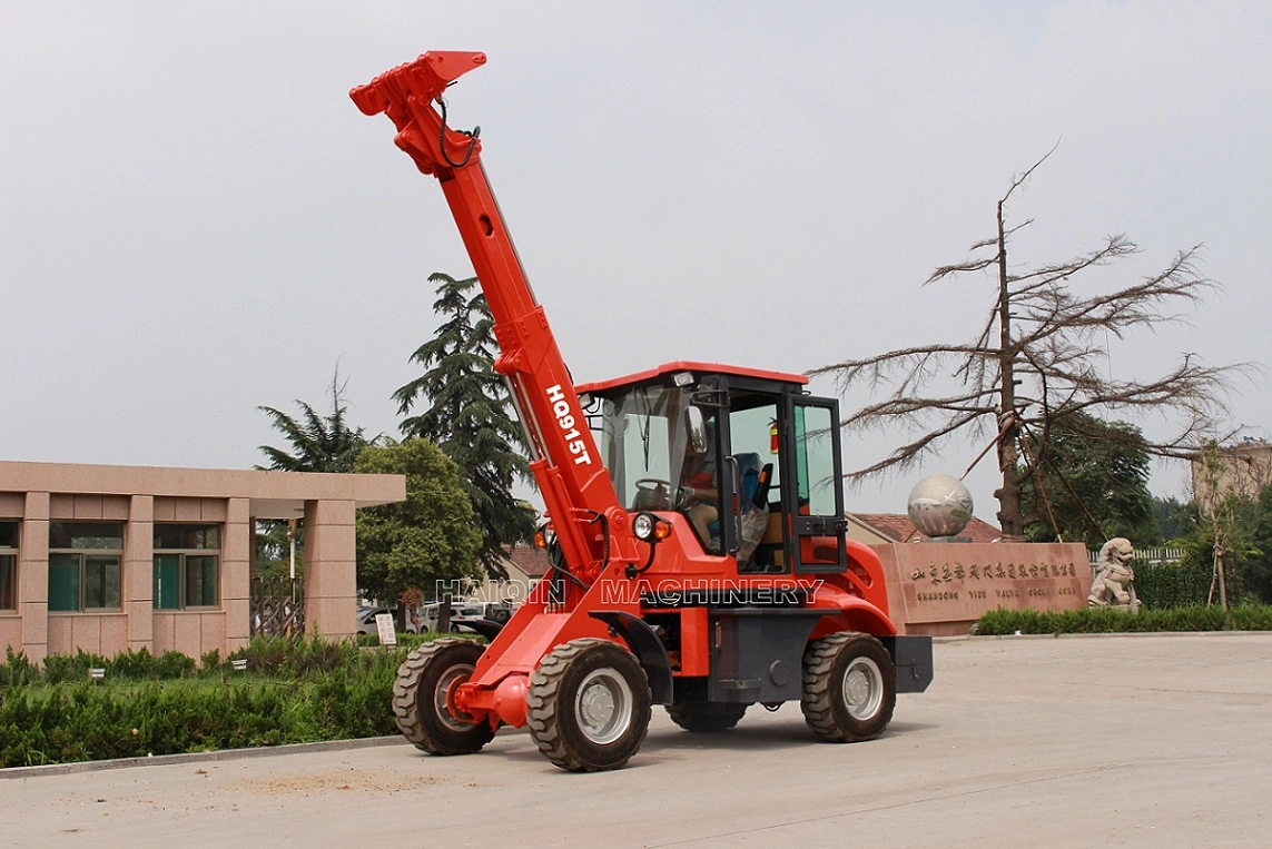 Strong Multi-Function Small Telescopic Handler (HQ915T) with Ce