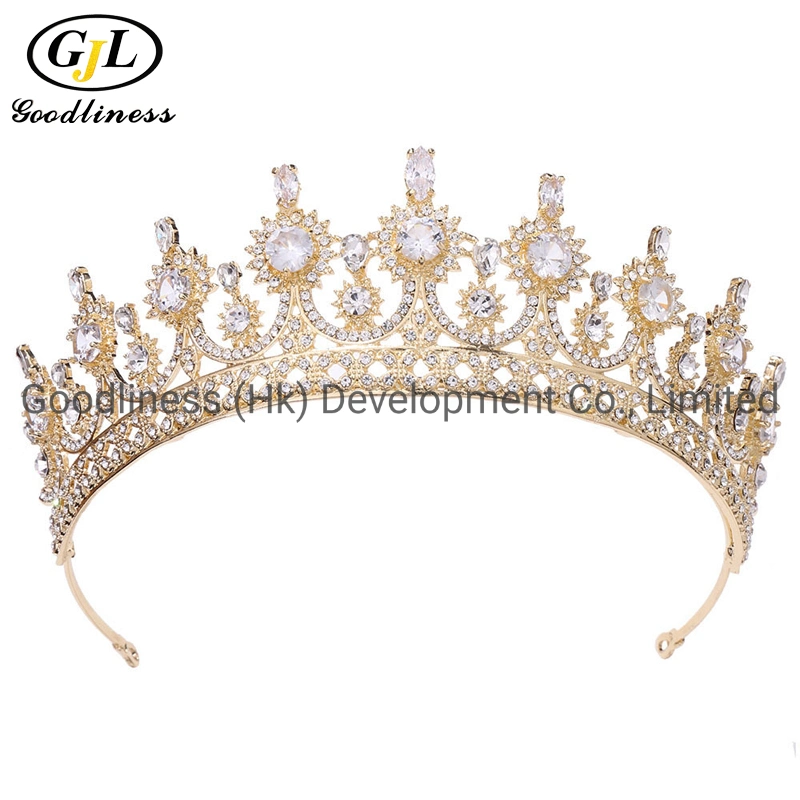 Novia Tiaras Coronas Ornaments Fiesta de Boda Headdress Moda Cabello Accesorios