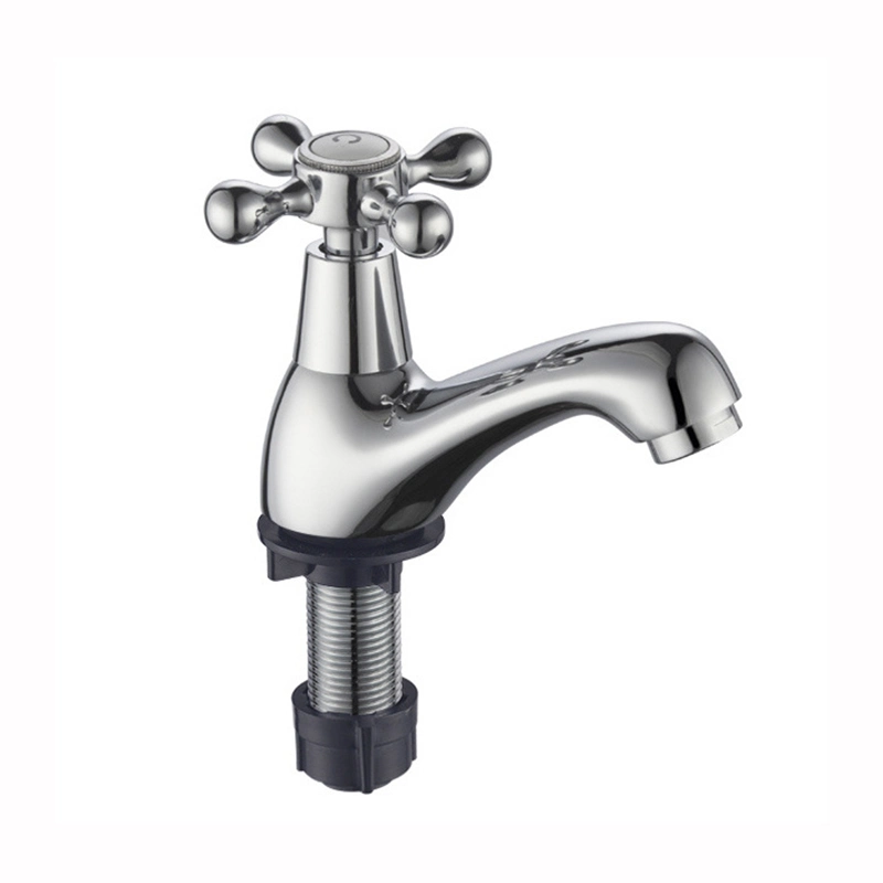 Modern Sanitary Ware Brass Single Handle Bathroom Cold Taps Basin Faucet