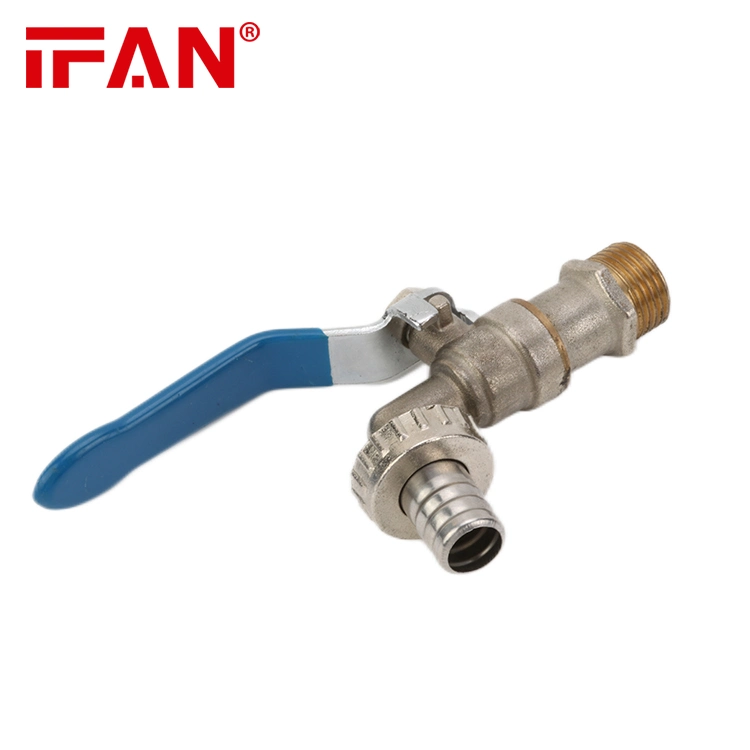 Ifan Plating Color Water Basin Bibcock Water Tap for Garden Irrigation