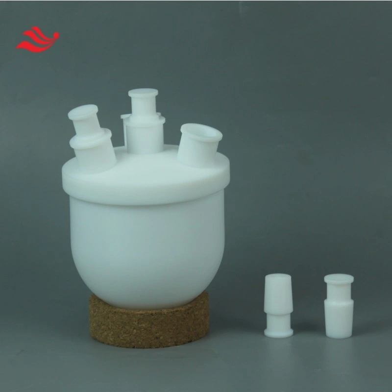 Tfm Reaction Flask Tetrafluoro Distillation Flat Bottom Flask Can Be Customized Neck