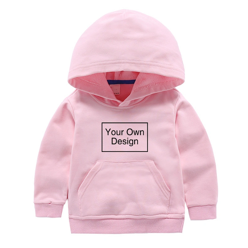 Cotton Children Loose Casual Sweatshirt Customized Print Hoodies Kids Baby Clothing Girls&prime; Boy&prime; S Winter Heavyweight Hoodie