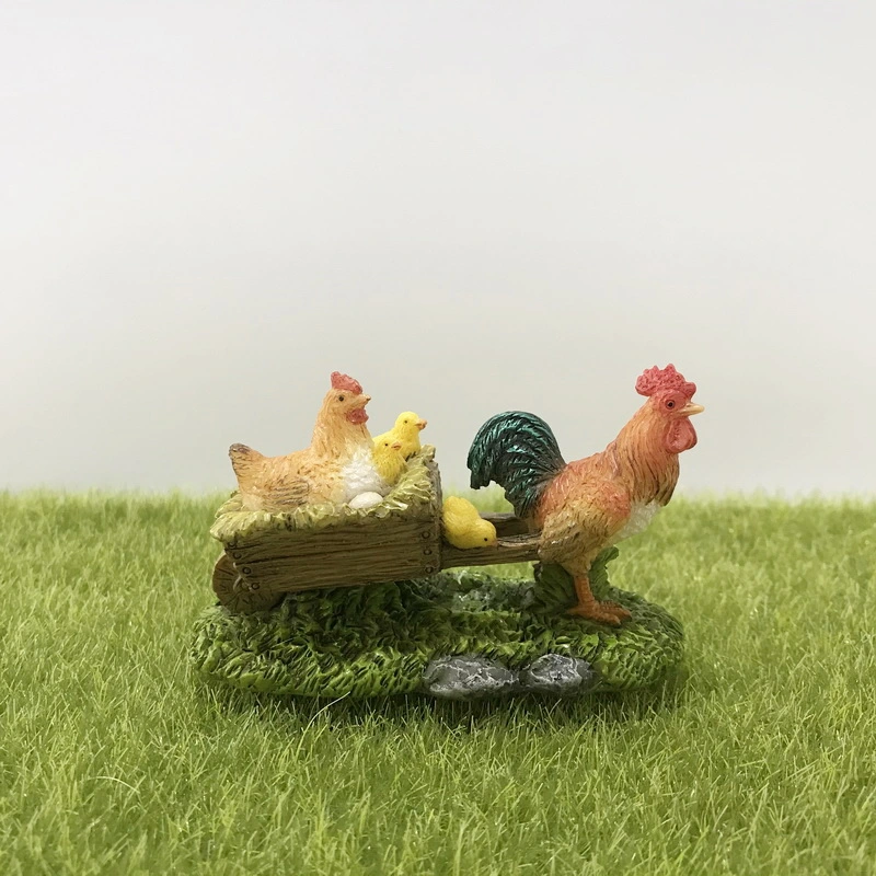 Fábrica de suministros animales de Granja miniatura para niños DIY Play