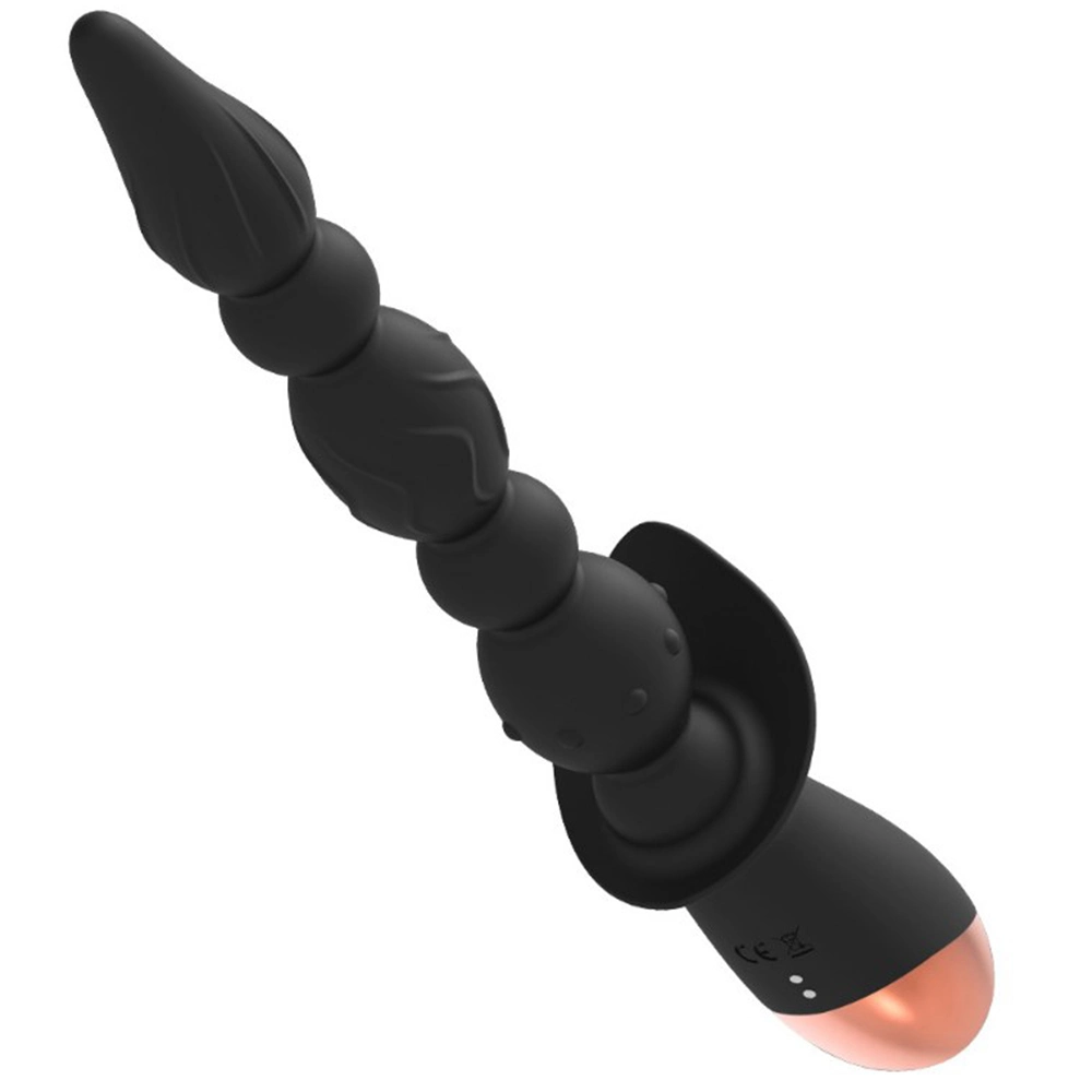 Topo de rosca longa bujão grande com esferas Dildos for Man Casais de sexo brinquedos