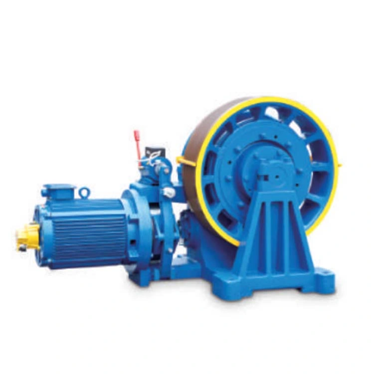 500-1000kg 6 - 10 Nova in Standard Package Elevator Geared Traction Machine