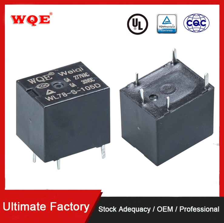 6V 9V 12V 24V 48V 20A with 5 Pins Power Relays Relay T78 Wl78