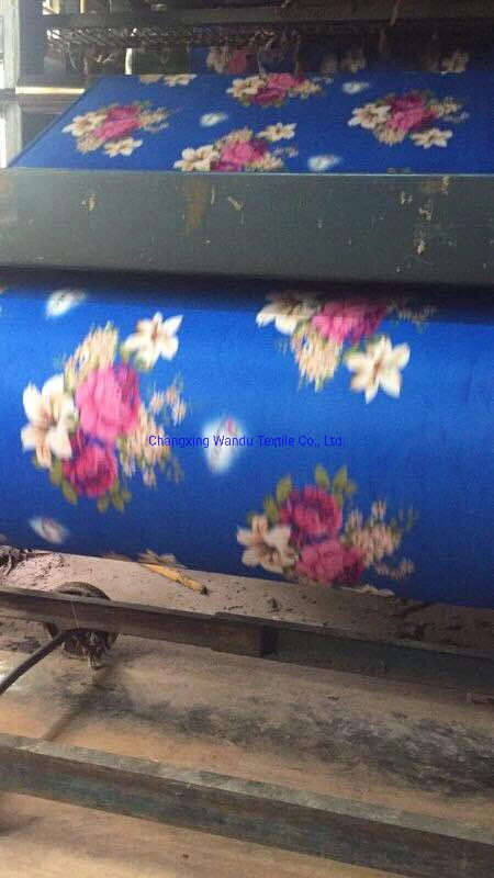 Flourish Flower Print Pattern, 100% Polyester Fiber Print Fabric, out of Europe South America Africa North America Middle East