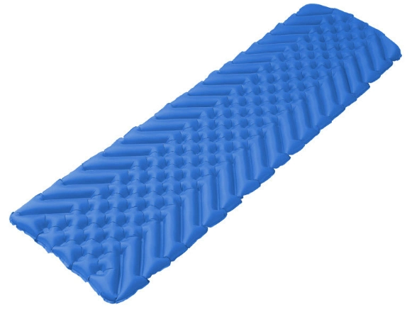 L'auto gonflant Camping Mat presse à main Matelas gonflable avec oreiller Air Pad