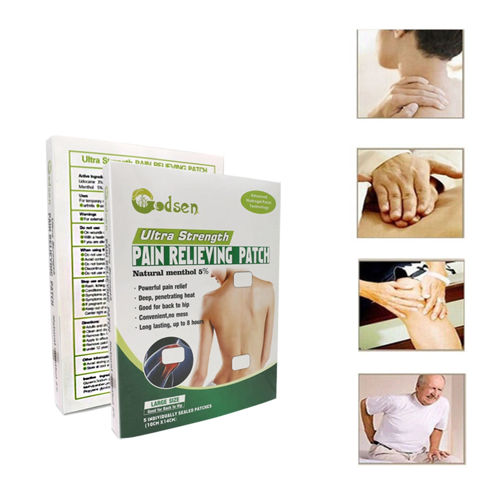 Pain Relief Gel Patch Drug-Free Multifunctional CE RoHS Approval