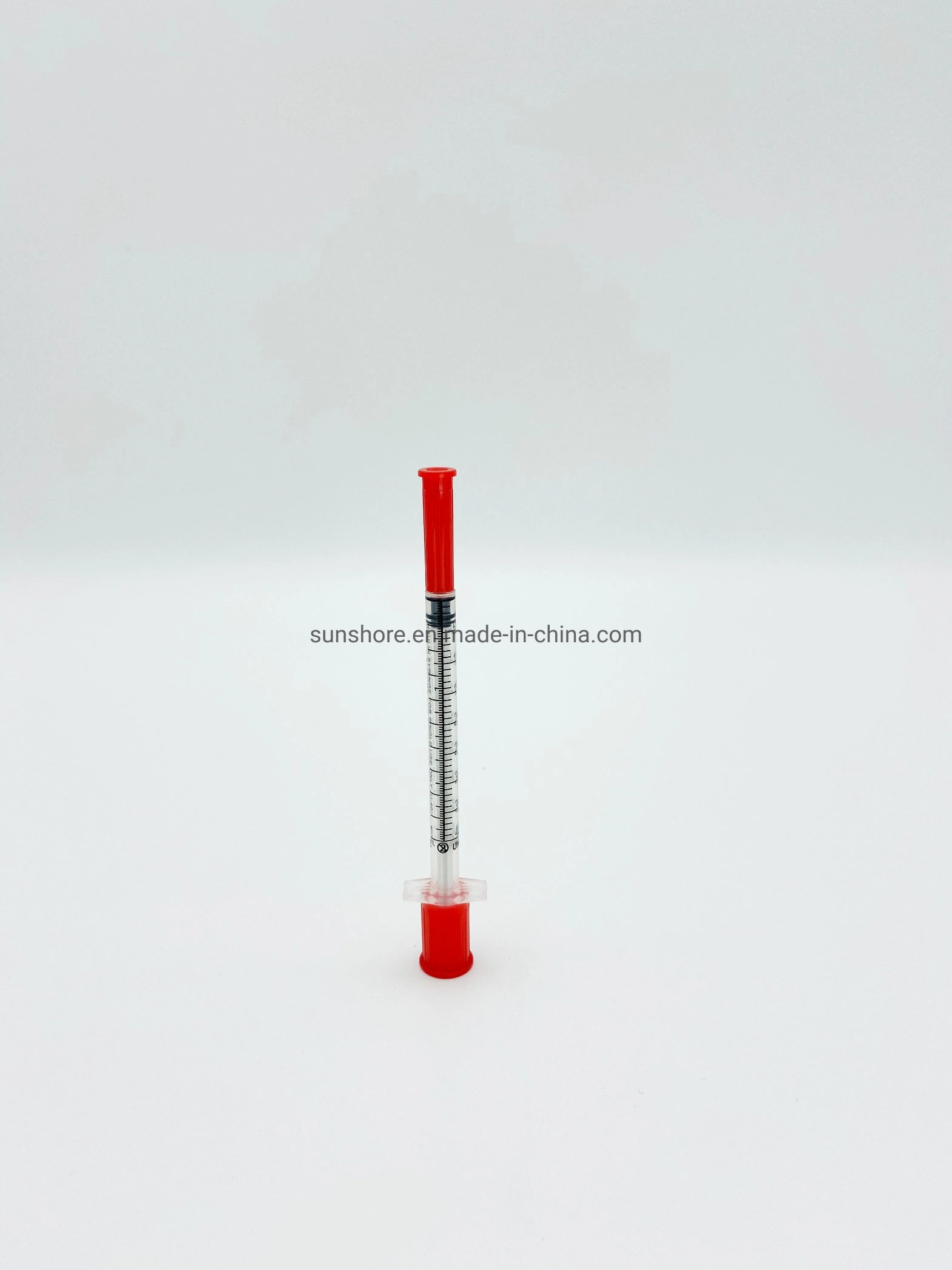 Disposable Safety 0.5ml 1ml Insulin Syringe with Needle for Injection