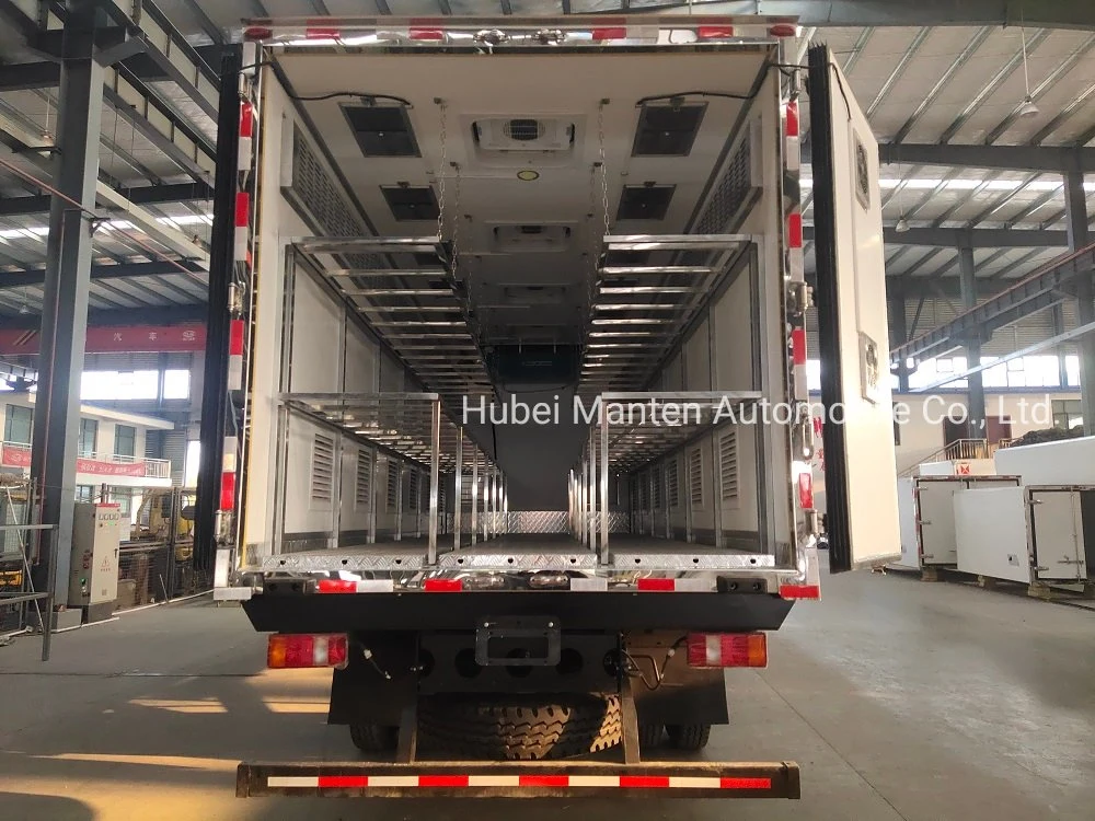 Sinotruk HOWO Aluminum Alloy Alive Chick Poultry Truck Living Chick Loading Truck with 10000PCS