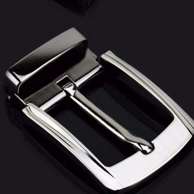 New Style Wholesale/Supplier Metal Belt Buckle Stainless Steel Fashion Types of Pin Buckles for Men