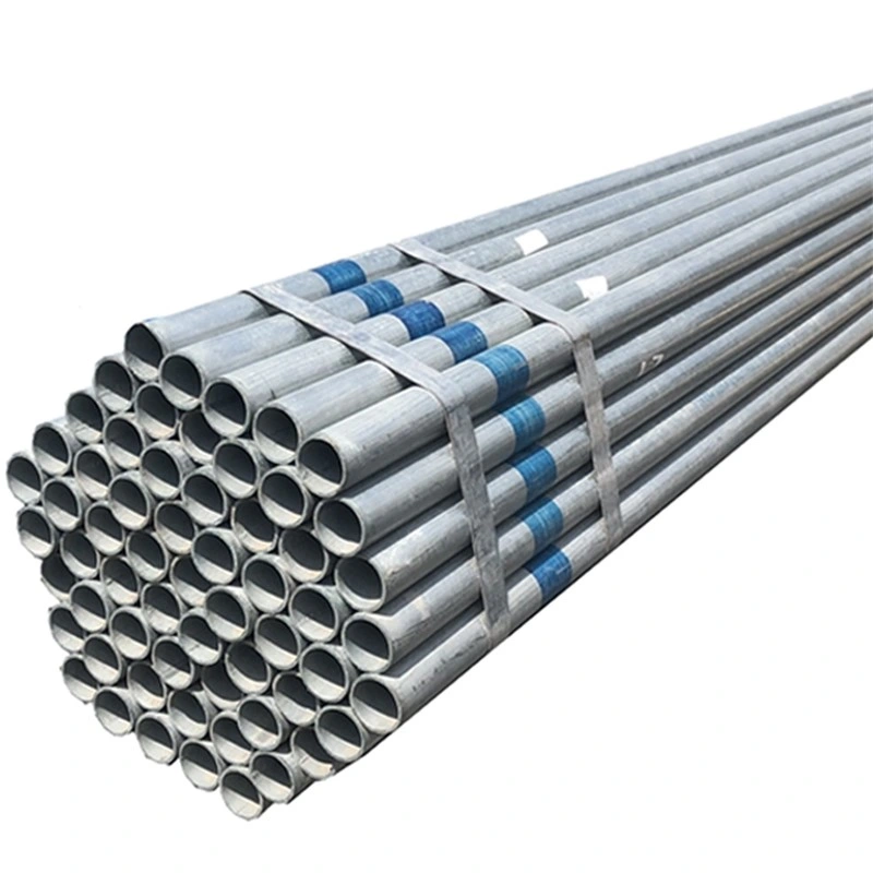 Rendimiento de alta calidad/alto costo de Q235 P345 4pulgadas galvanizado en caliente de tubos de acero redondo Gi Pre tubo Tubo de acero galvanizado