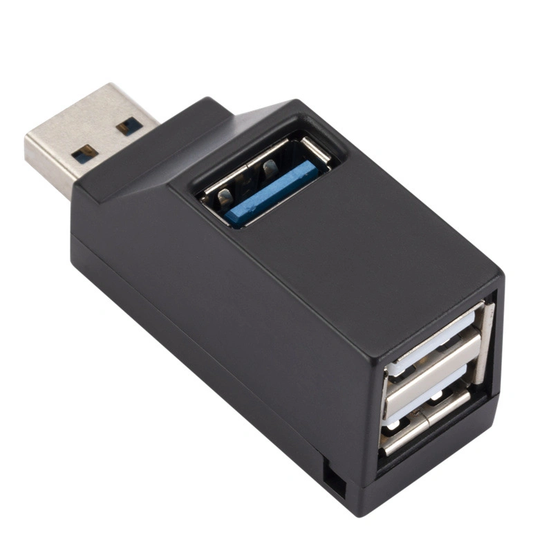 Divisor USB 3.0 do Hub multi-interface portátil mini-ficha directa Cubo de alta velocidade