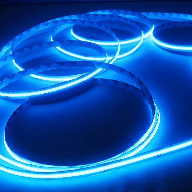 840LEDs/M RGB LED Tape Flexible 180 Degree Angle Flexible COB RGB LED Strip Light-DC12V 24V15W