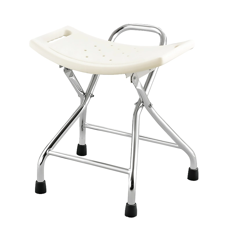 Rehabilitation Therapy Foldable Bath Shower Chair for Man and Woman