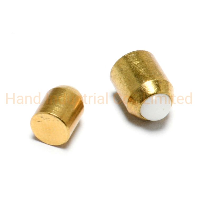 Brass Body Plastic Ball Nose Without Flange Spring Load M16 M12 High-Torque Push Fit Spring Plunger