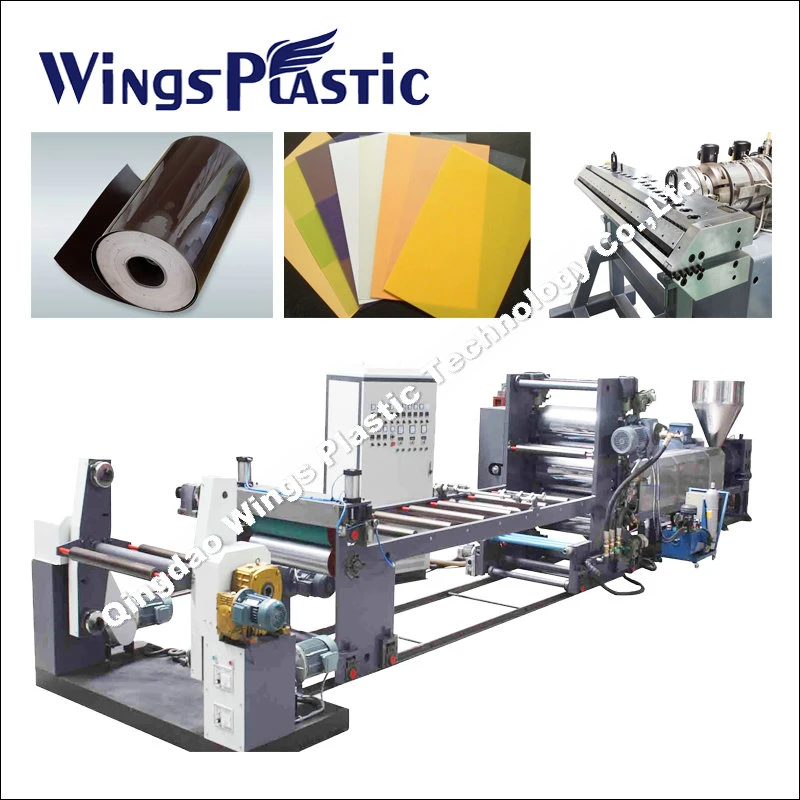Wings Machinery Pet Plastic Sheet Making Machine