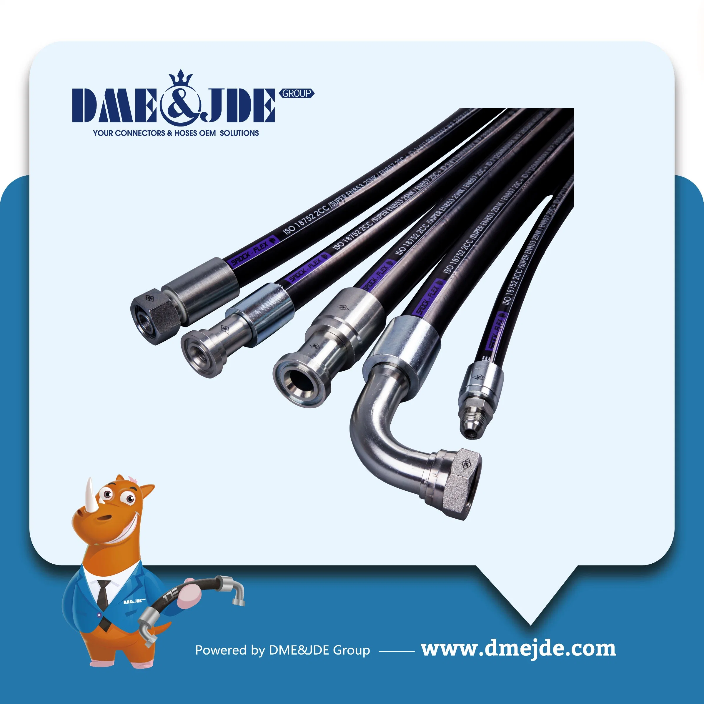 Air & Water Hose &ndash; Black Wire Braided Industrial Hose