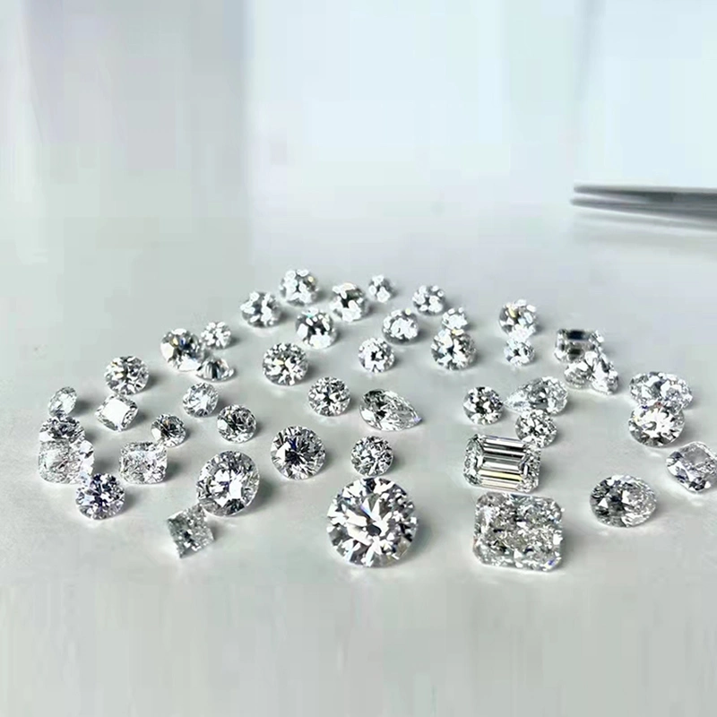 Loose Diamond White Diamond I1 Clarity G-H Color Diamond Round Brilliant Cut for Fine Jewelry