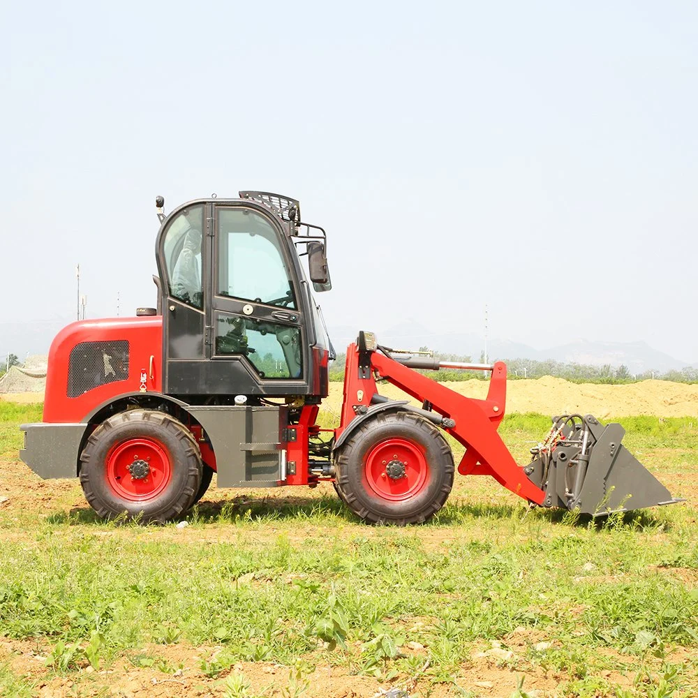 0.8 Ton TL08  Mini Wheel Loader Front End Agricultural Machine with Euro5 Engine for Sale