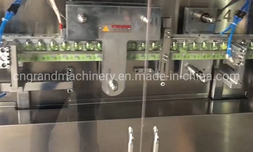 Automatic Liquid Honey Cosmetic Packing Olive Oil Blister Forming Filling Sealing Machine