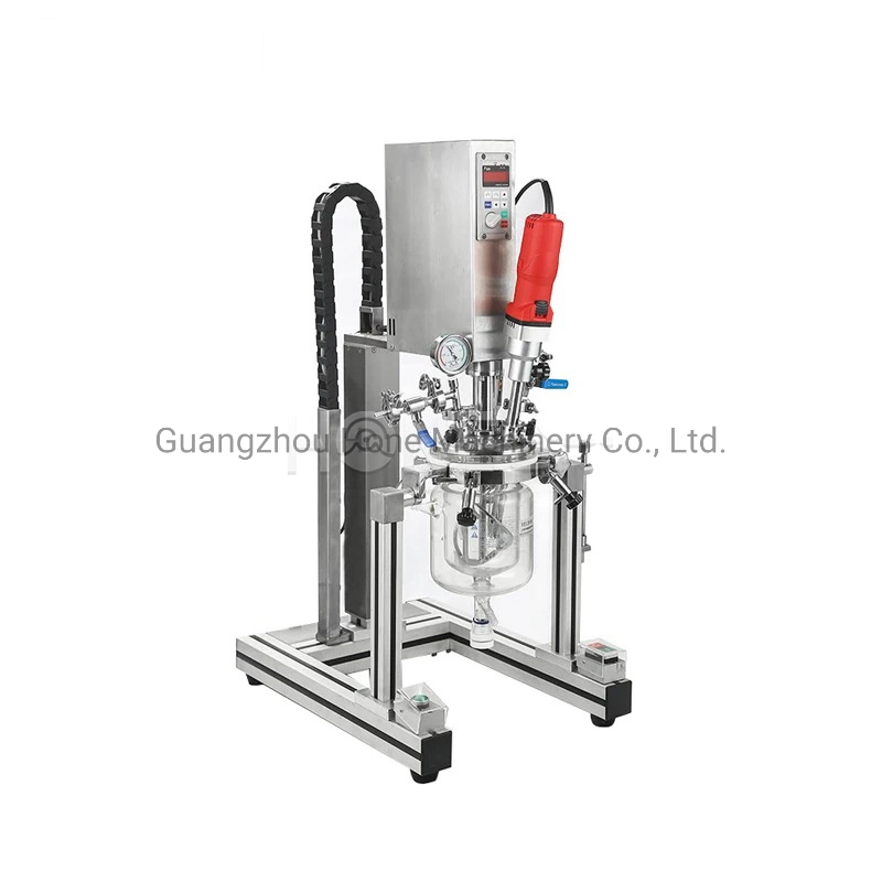 Honemix Single Phase 2L/5L/10L Tabletop Cosmetic Shampoo Patse Cream Lotion Laboratory Vacuum Emulsifying Mixing Homogenizer Machine