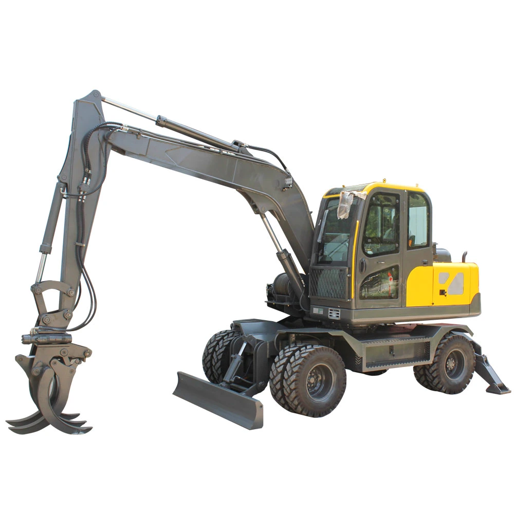 Construction Micro Indoor Demolition Digger Road Crushing Compact Excavator Mini Excavator 1 Set