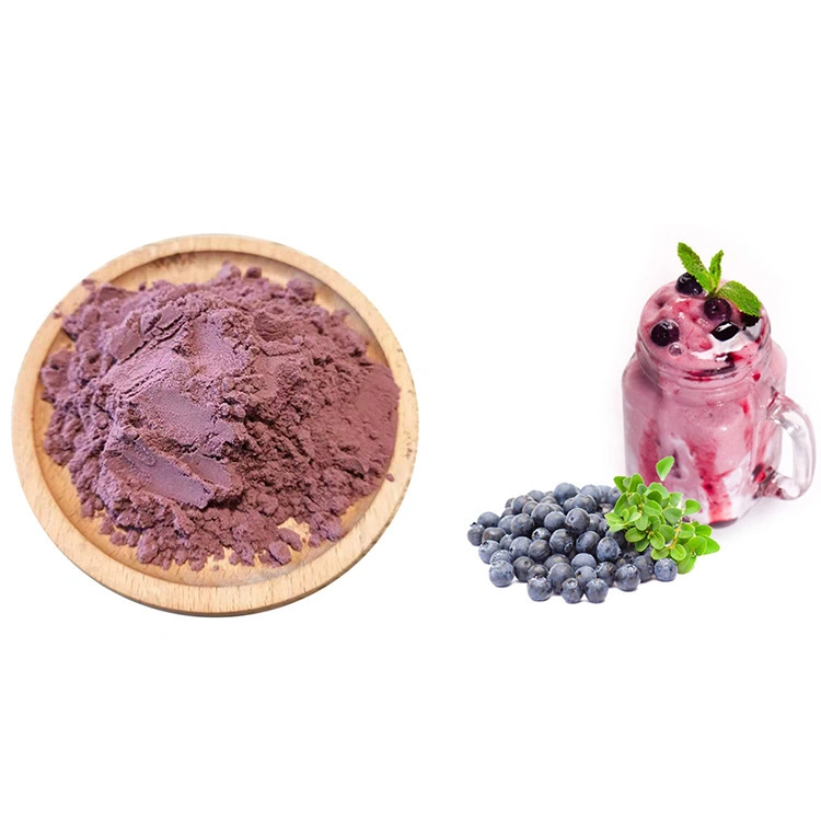 Natural orgânico Freeze seco Wild Blueberry suco de frutas em pó