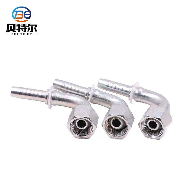 Manufacturer Carbon Steel Galvanized Elbow Metric Female Multi Seal Hydraulic Hose Fittings