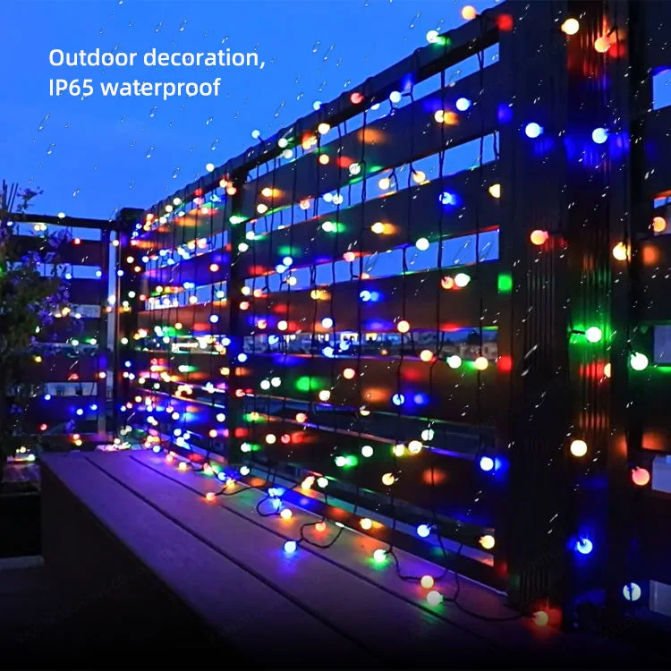 LED Round Ball String Light Christmas Lights Outdoor Decoration