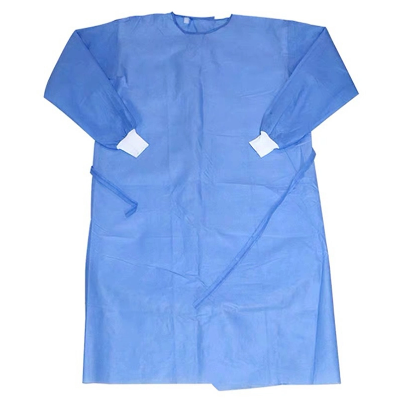 Disposable PP PE SMS Nonwoven Cleaning Cloth Isolation Gown