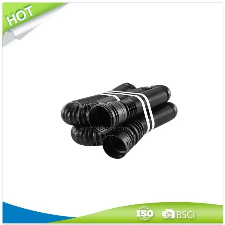 Flex Drain Pipe Solid 65mm X 25&prime; Water Pipe Flexible and Expandable Drain Pipe