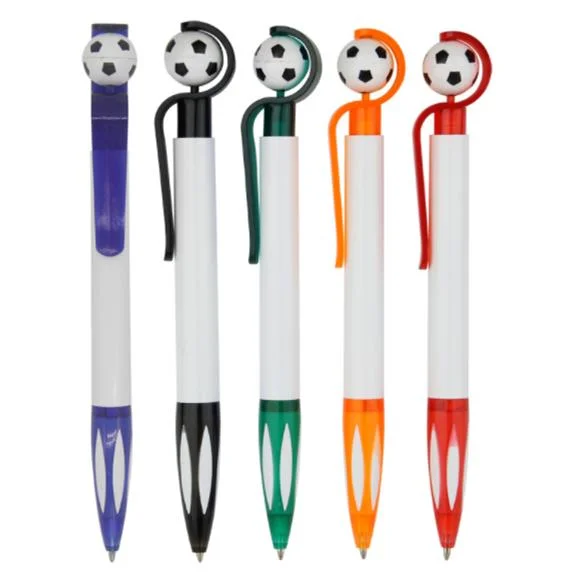 Wholesale Football Shape Cartoon Pen Plastic Ball Pen for Gift