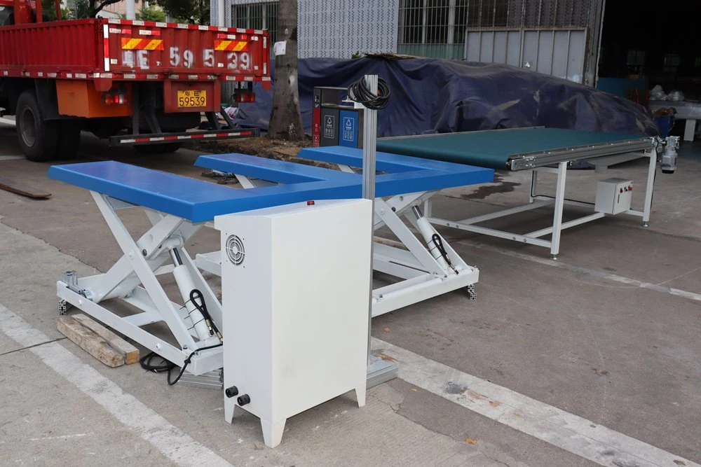 Hongrui Hydraulic Electric Lift Table Work Platform Lifts Industrial Lift Table Scissor Lifter